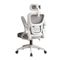 Gray Mesh Computer Chair with Adjustable Seat Height